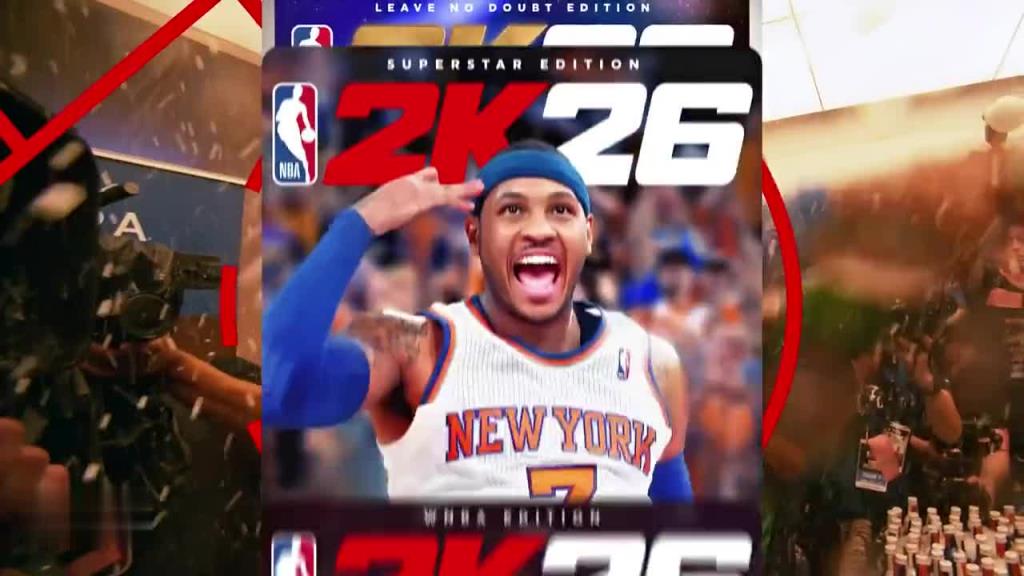 NBA 2K26超级巨星版封面揭晓：卡梅隆-安东尼正式登顶