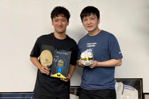 美凌格携手周冠宇、樊振东合影互动：新赛季一起Hala Madrid！
