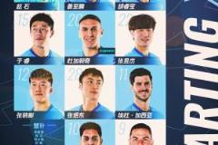 深圳新鹏城对阵云南玉昆首发阵容揭晓！
