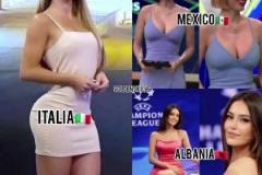 你最喜欢哪一个？国外球迷盘点欧冠火辣女主持人