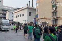 国安客场对阵石家庄功夫，北京球迷热情助阵